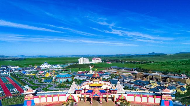 中国马镇旅游度假区鸟瞰图   中国马镇旅游度假区位于北京正北189